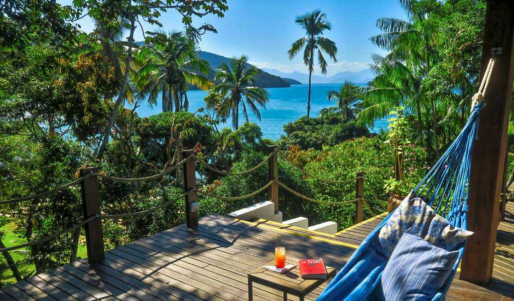 Atlantica Jungle Lodge  dica de onde ficar em Ilha Grande