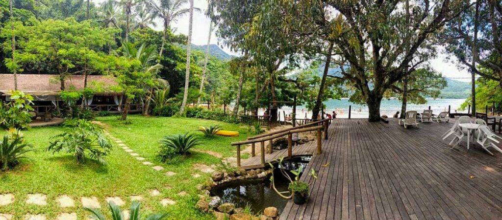 Pousada Praia da Crena  dica de onde ficar em ilha grande