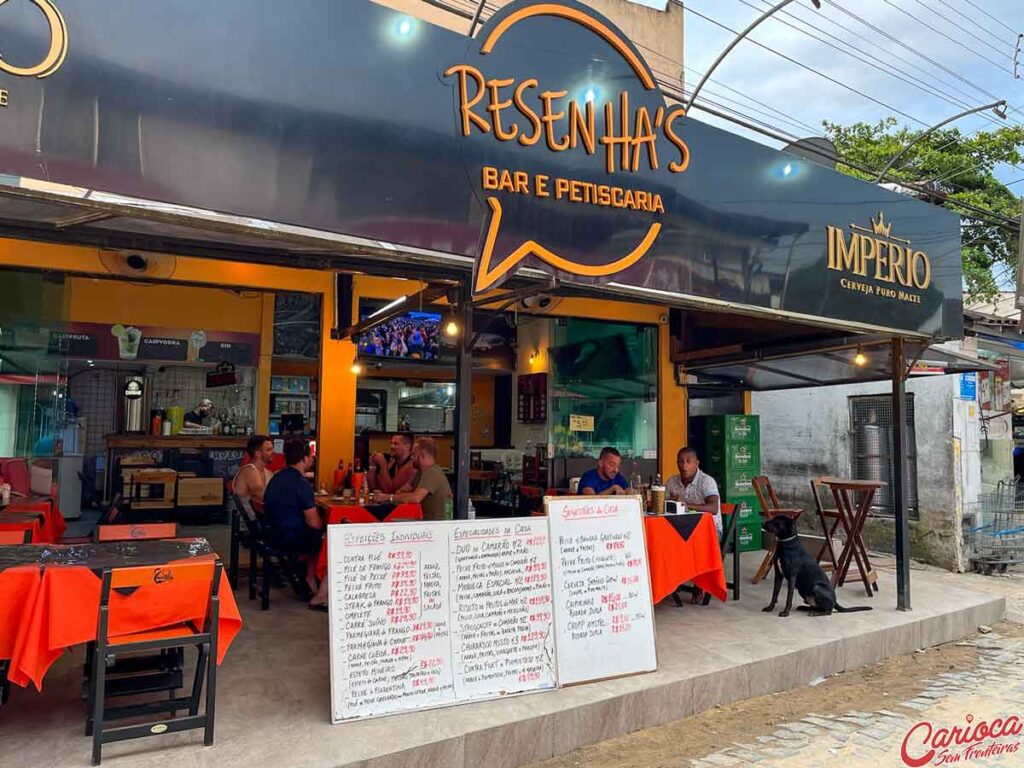 Resenhas Restaurante em Ilha Grande