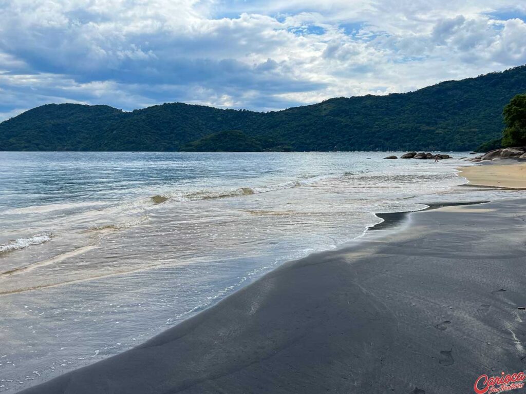 Praia Preta em Ilha Grande