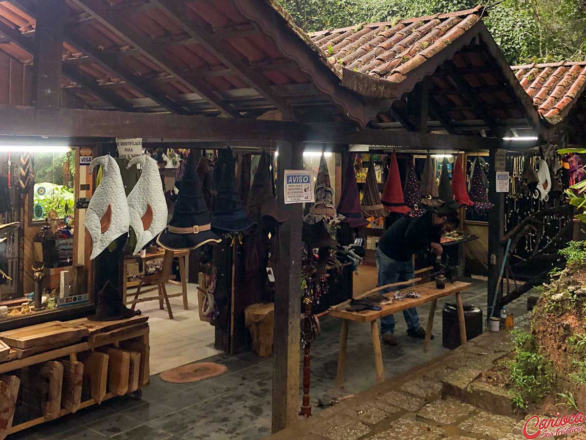 Feira de artesanato em Maromba
