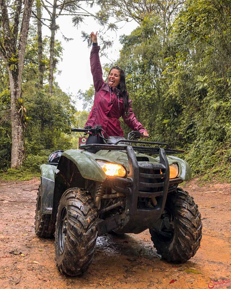 Quadriciclo no Vale do Pavão em Visconde de Mauá