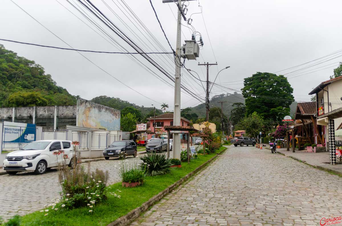 Rua principal de Visconde de Mauá