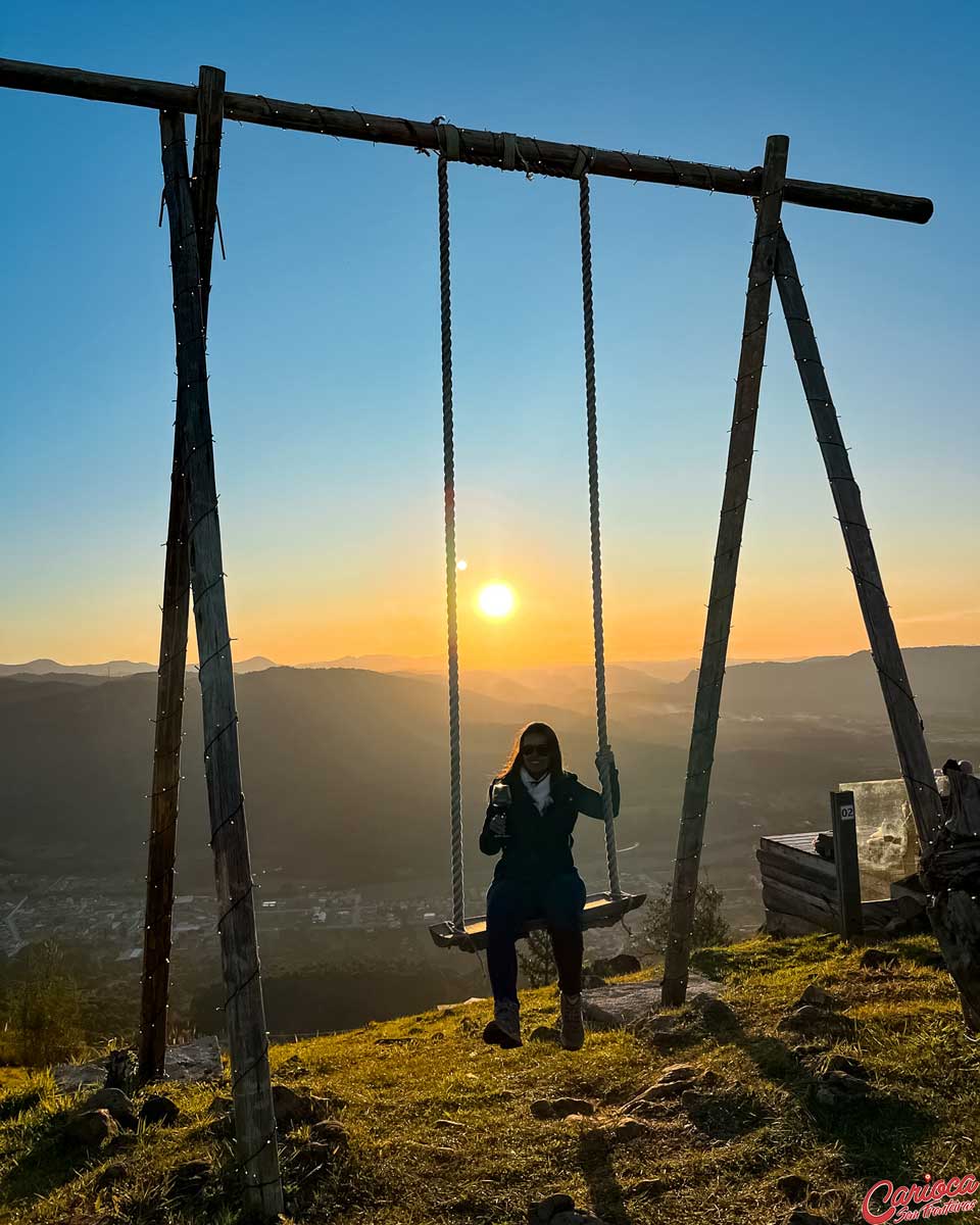 Pôr do Sol no Morro do Parapente