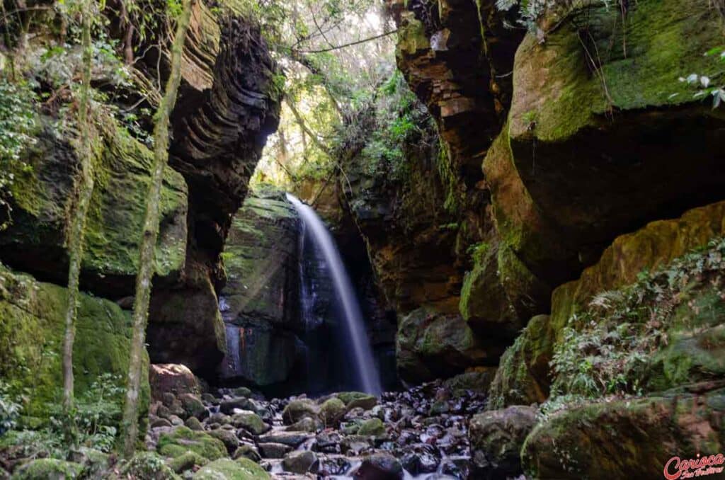 Cascata das Andorinhas em Alfredo Wagner