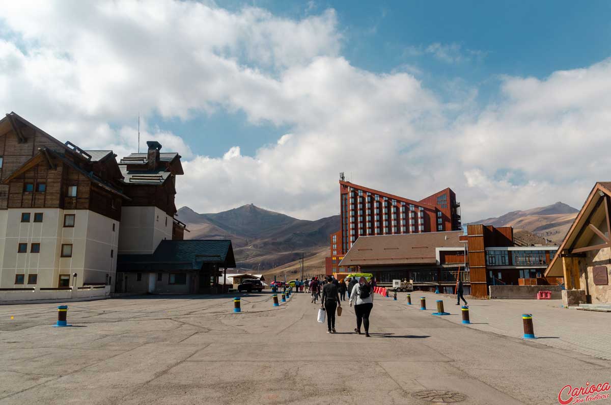 Complexo do Valle Nevado no Chile