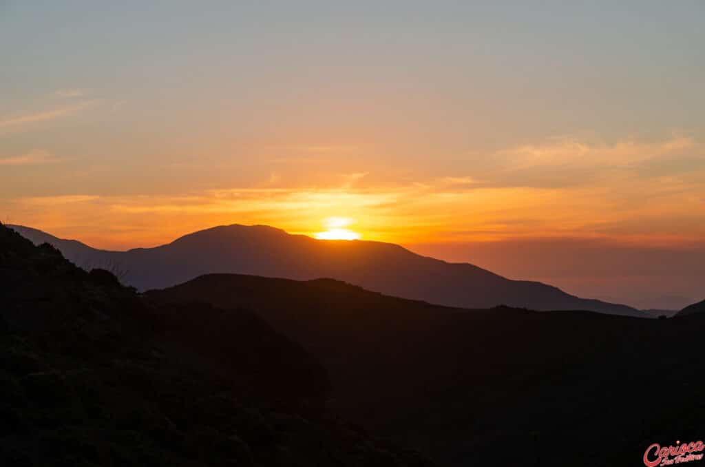 Valle Nevado Sunset