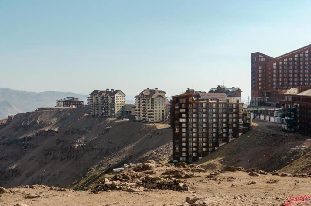 Hotéis e apartamentos no Valle Nevado