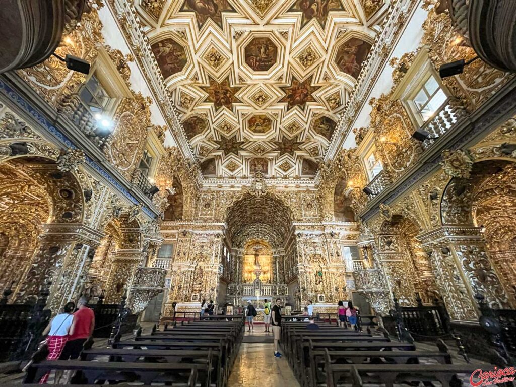 Igreja e Convento de São Francisco no Centro Histórico de Salvador