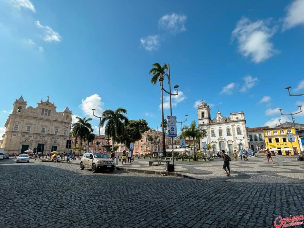 Largo Terreiro de Jesus em Salvador