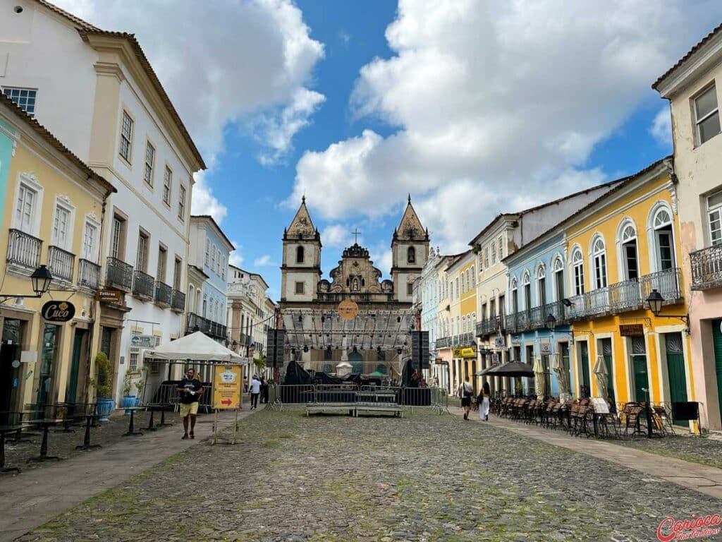 Largo do Cruzeiro de São Francisco no Pelourinho