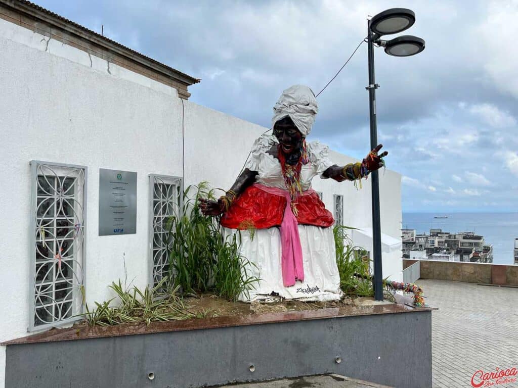 Memorial das Baianas no Pelourinho da Bahia