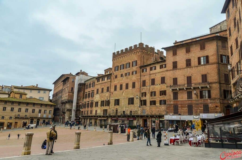 Piazza del Campo em Siena