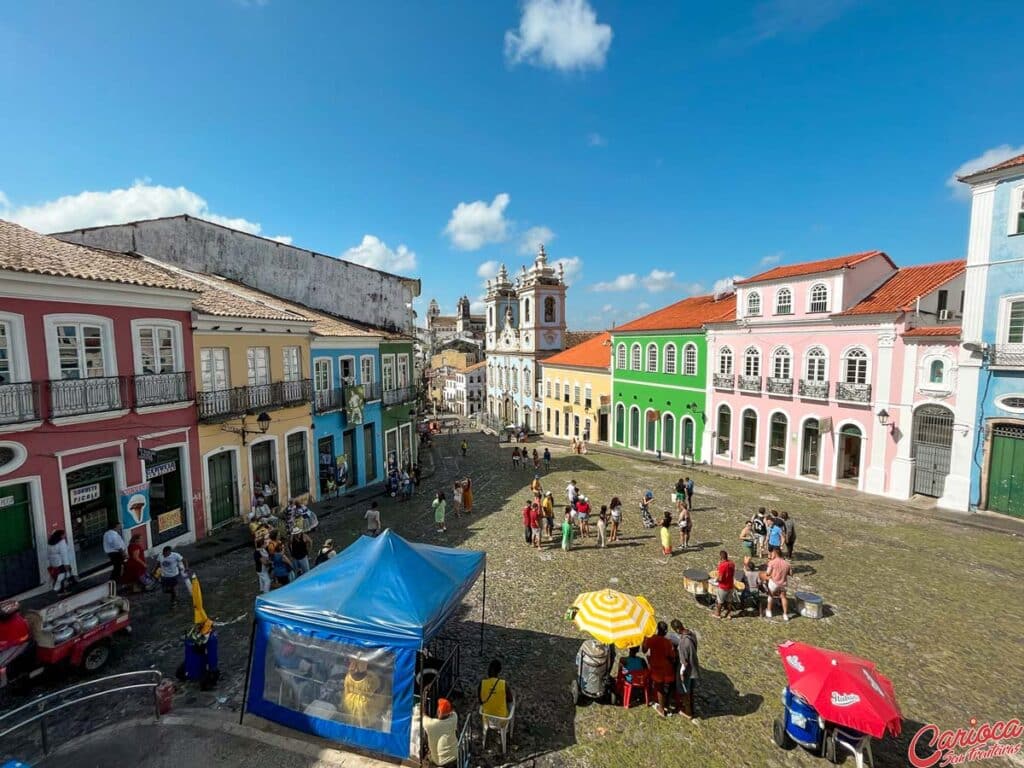 Largo do Pelourinho em Salvador