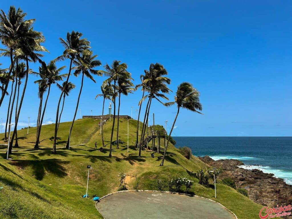 Morro do Cristo na Bahia