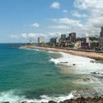 Praia do Farol da Barra em Salvador