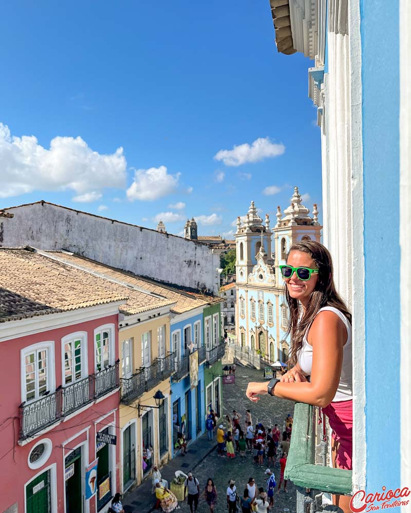 Vista para o Pelourinho em Salvador