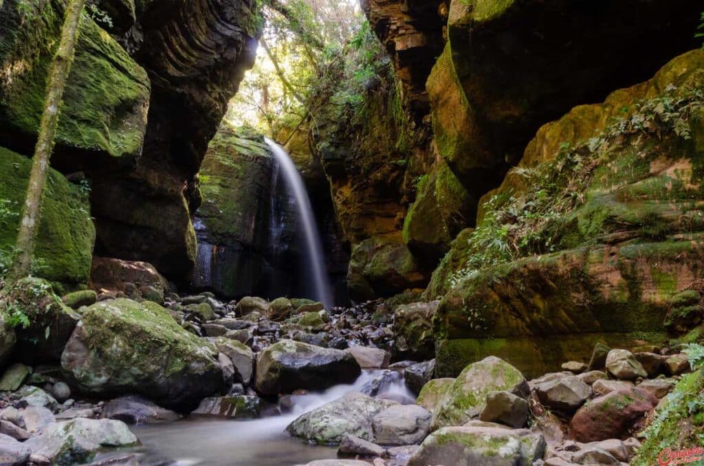 Cascata das Andorinhas em Alfredo Wagner