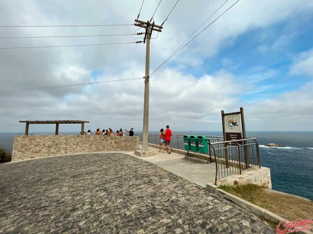 Mirante no Pontal do Atalaia