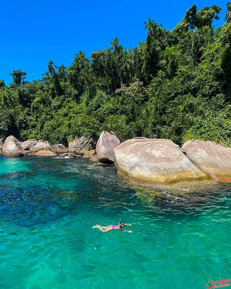 Lagoa Azul em Paraty