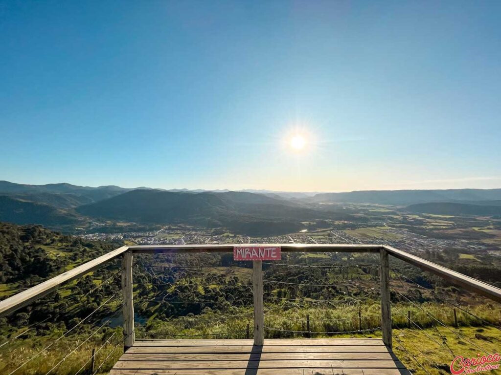 Mirante no Morro do Parapente