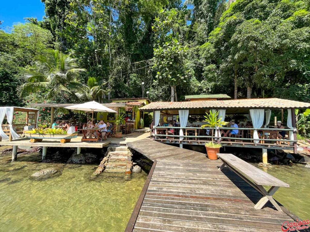 Restaurante Recanto Caiçara em Paraty