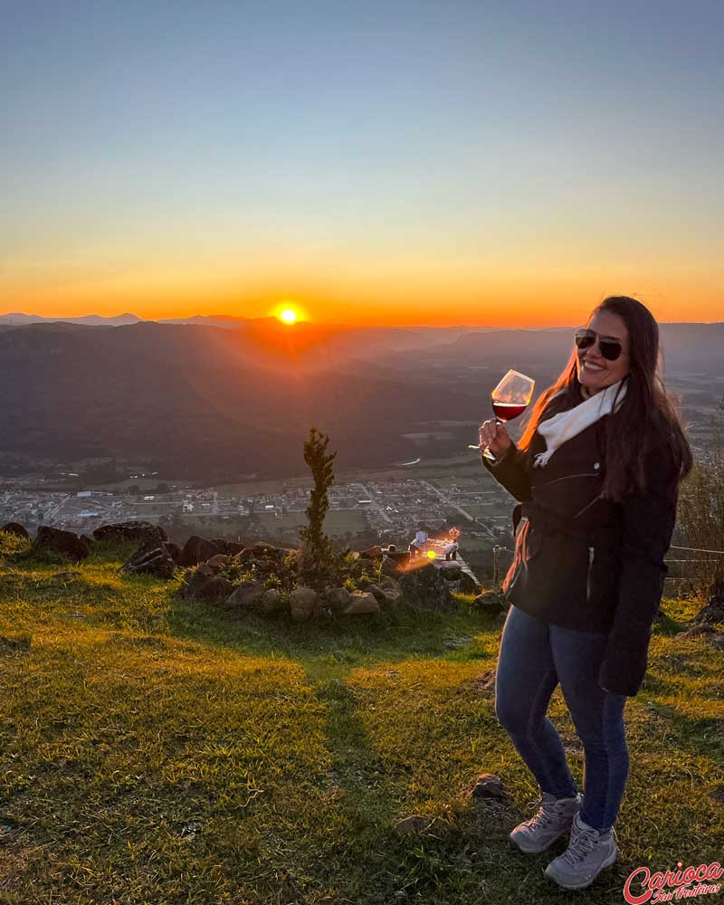 Pôr do sol em Urubici