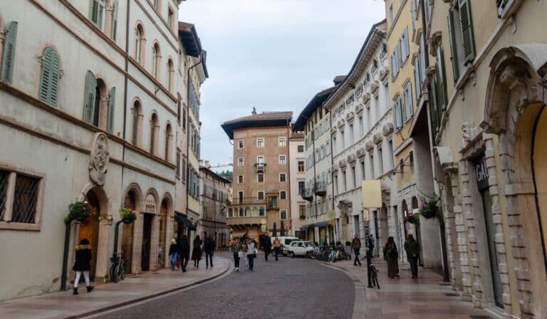 Cidade de Trento na Itália