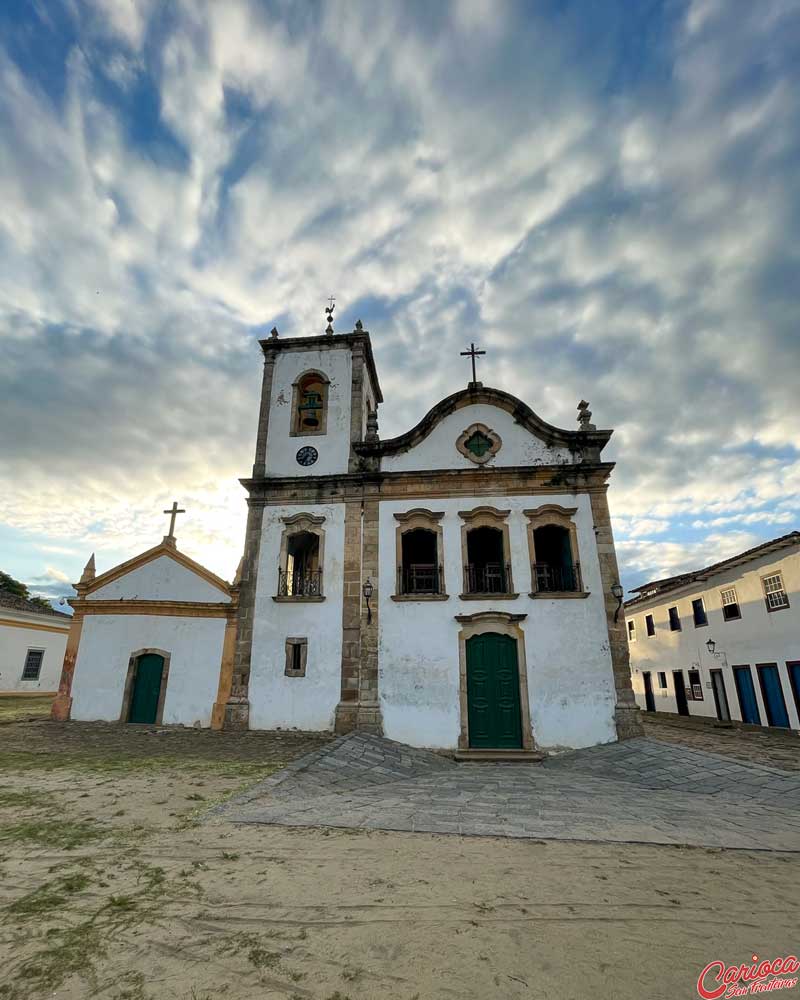 Igreja de Santa Rita em Paraty