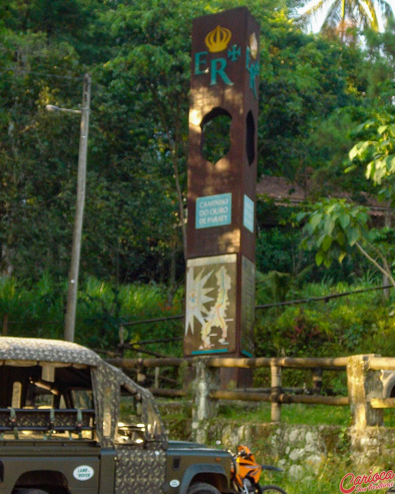 Marco da Estrada Real em Paraty