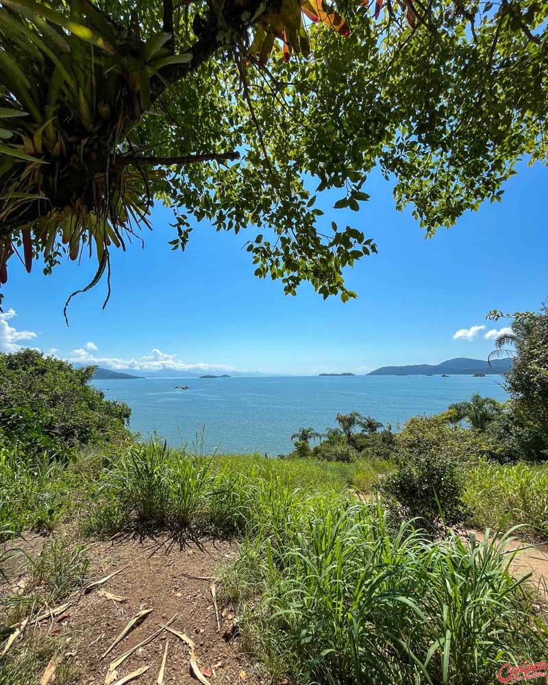 Vista do Forte Defensor Perpétuo em Paraty