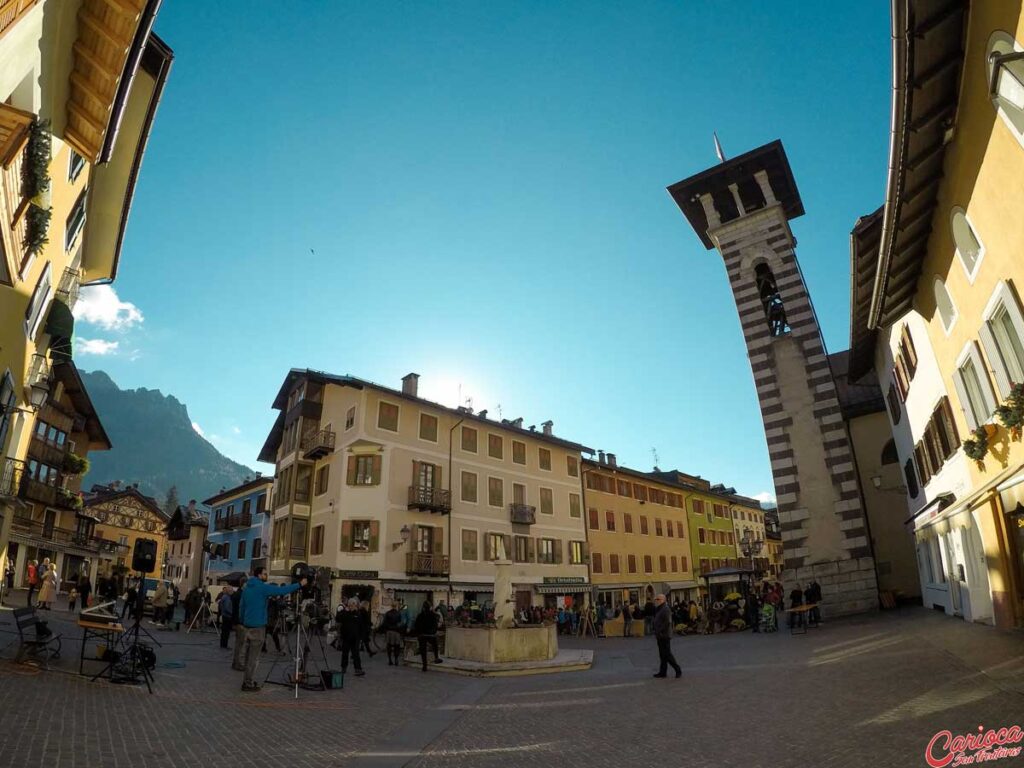 Piazza Cesare Battisti em Fiera di Primiero