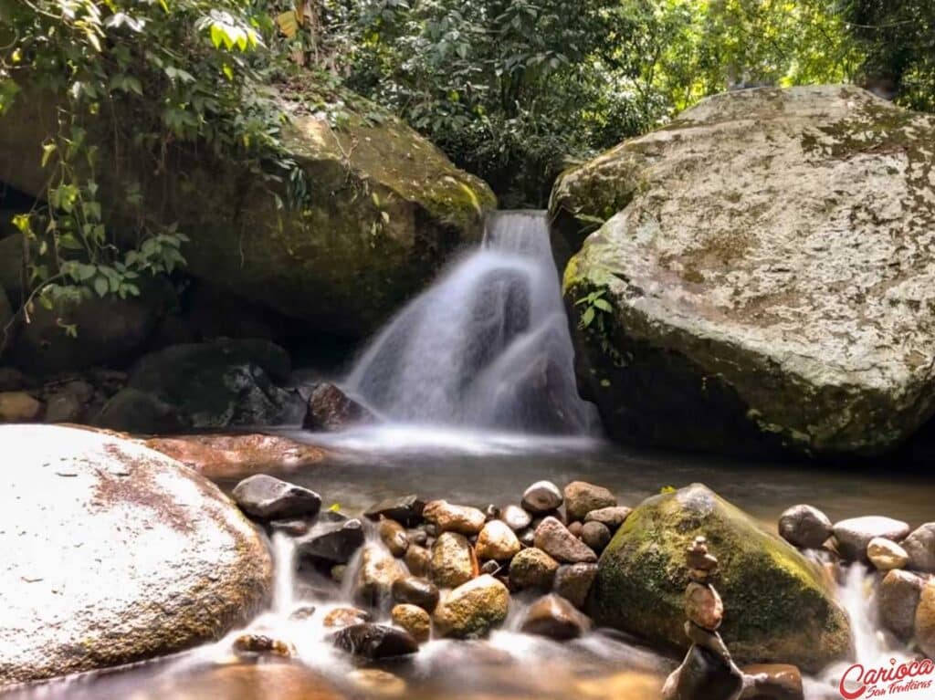 Cachoeira de Vargem Grande na Zona Oeste do Rio