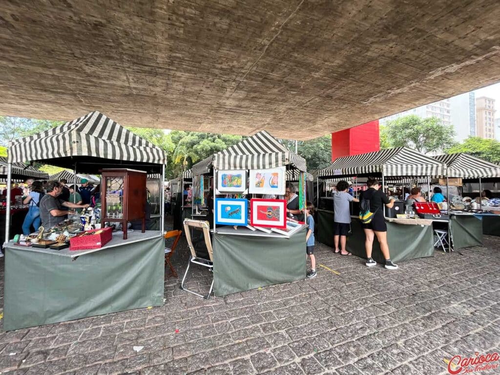 Feira de antiguidades do Masp