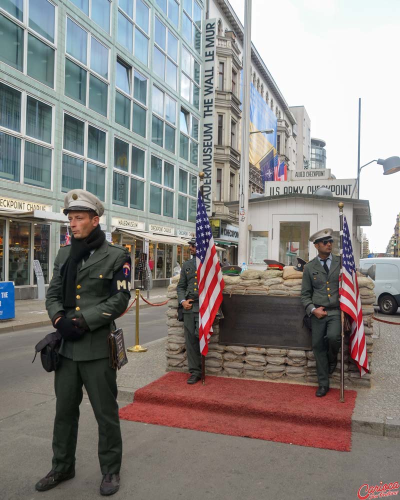 Checkpoint Charlie em Berlim