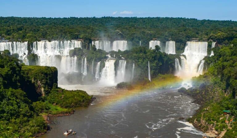 Cataratas do Iguaçu em Foz do Iguaçu no Paraná