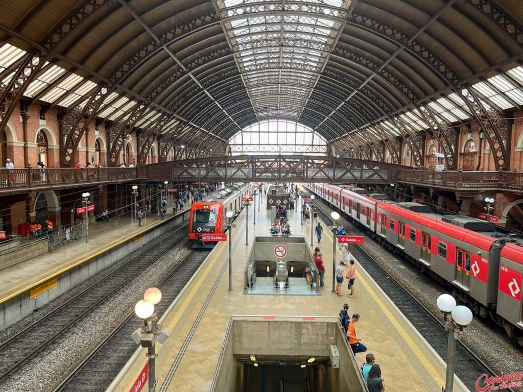 Estação da Luz em São Paulo