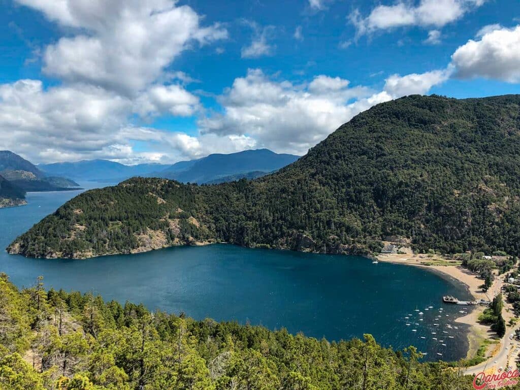 Mirante Arráyan em San Martín de Los Andes