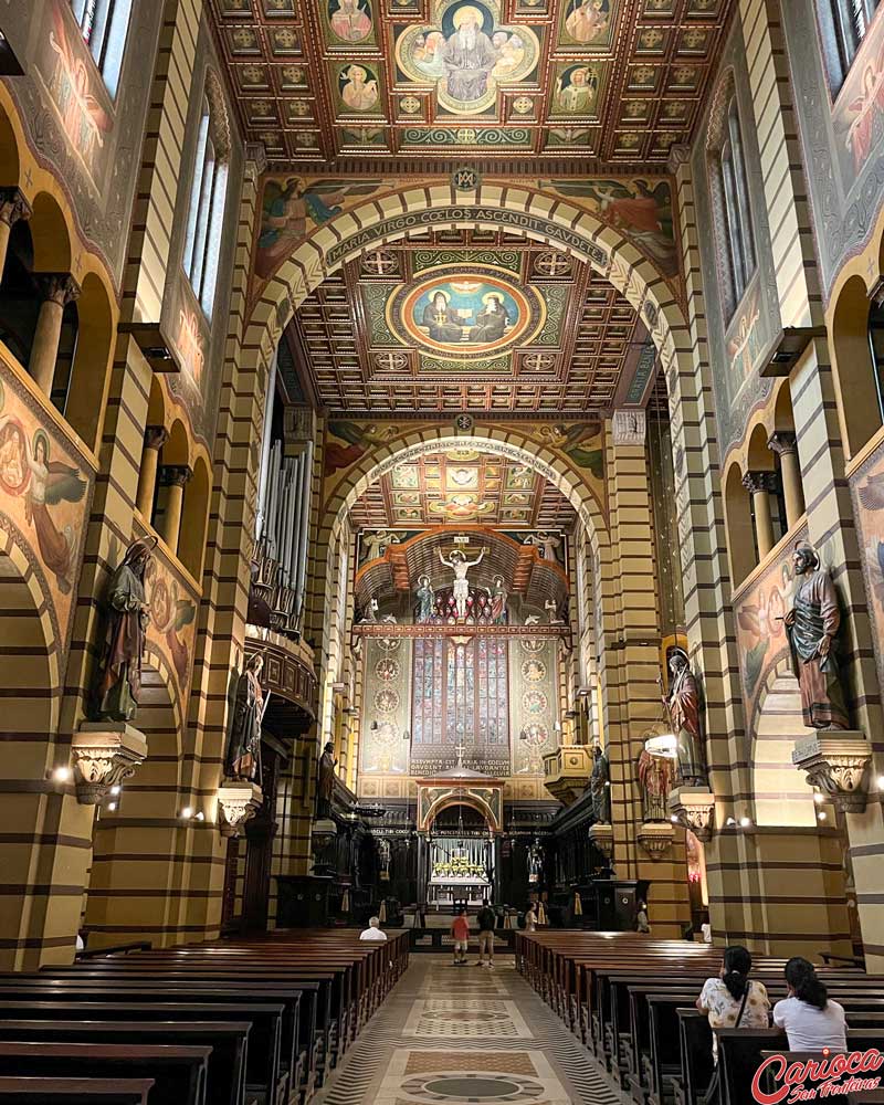 Mosteiro de São Bento no centro histórico de São Paulo