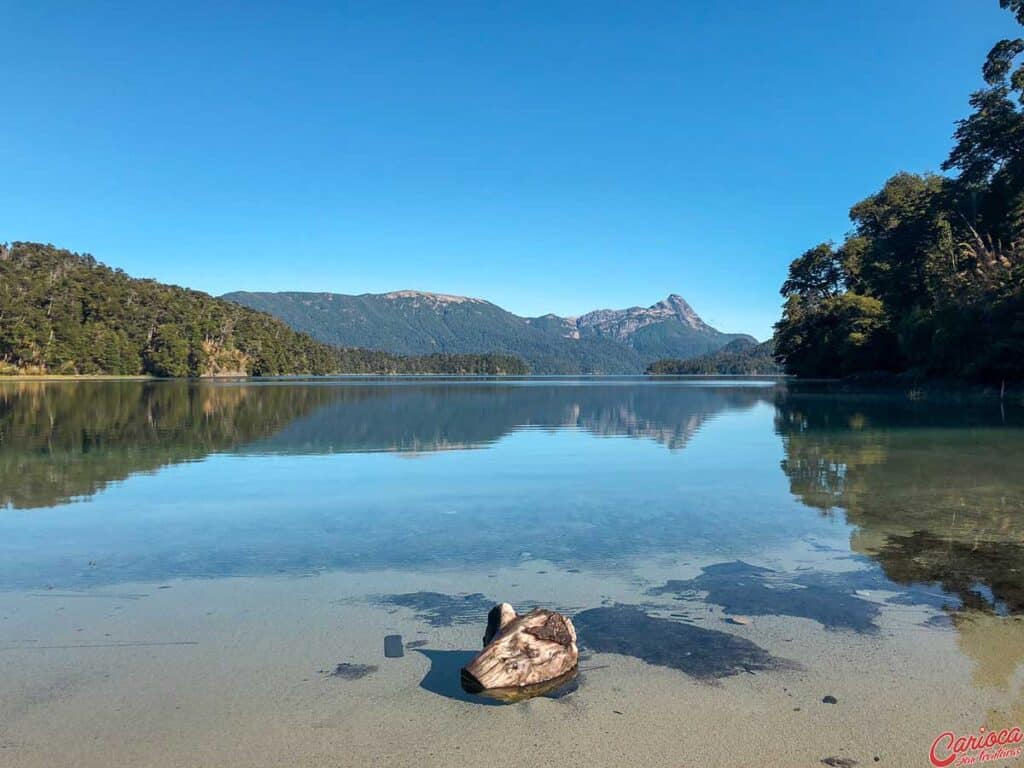 Lago Espejo Grande na Rota dos 7 Lagos