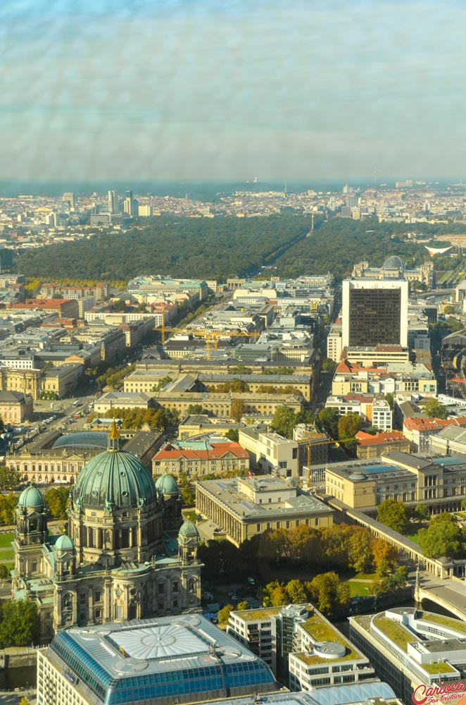 Vista panorâmica da Torre de Tv de Berlim