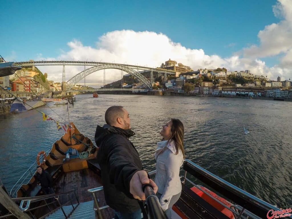 Passeio de barco no Rio Douro em Porto
