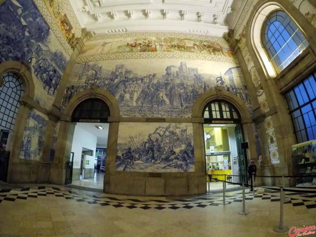 Estação de São Bento no Porto