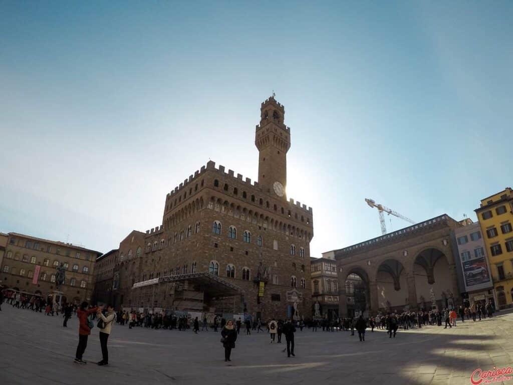 Piazza della Signoria e Palazzo Vecchio em Florença