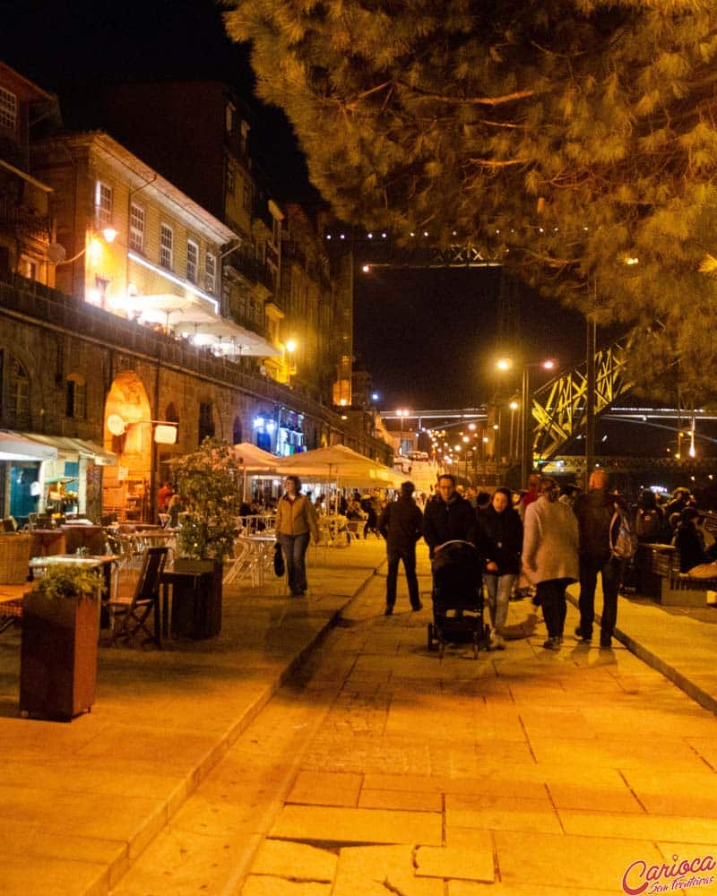 Bares e restaurantes no Cais da Ribeira