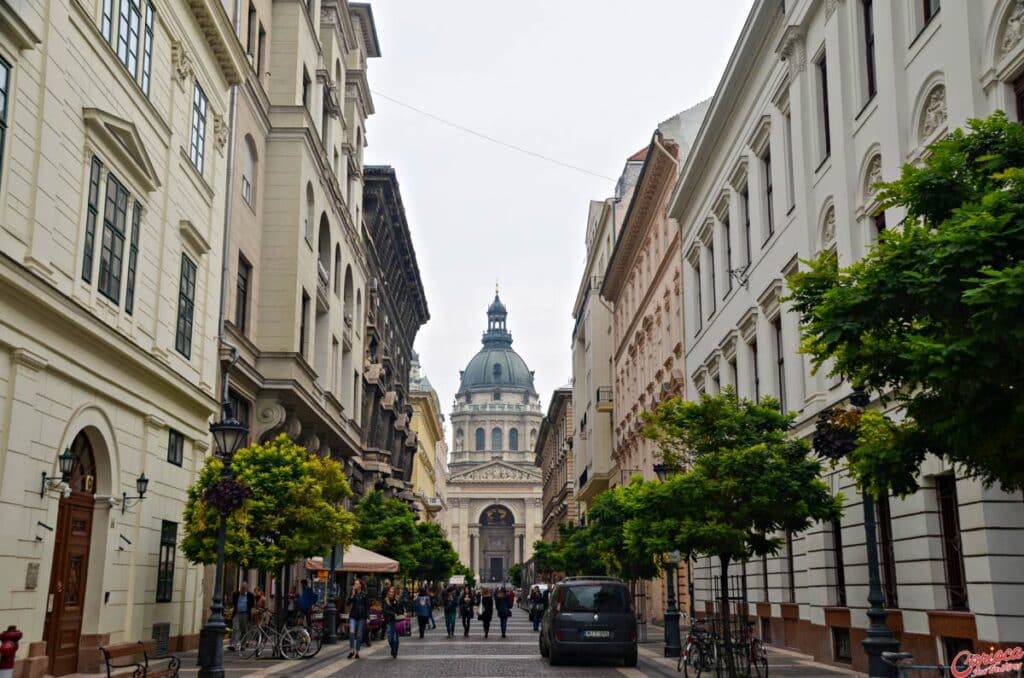 O lado de Peste em Budapeste