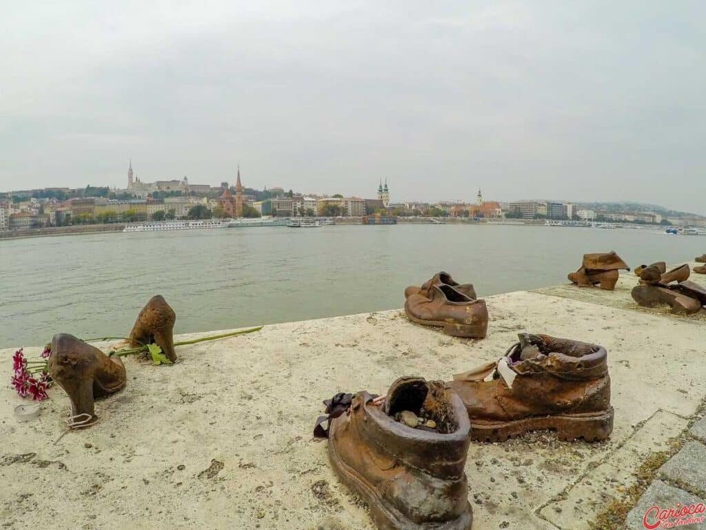 Shoes on the Danube Bank em Budapeste