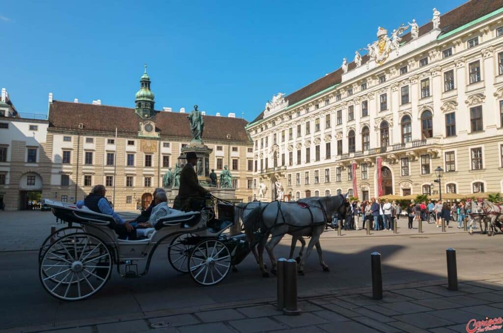 Ruas de Viena na Áustria