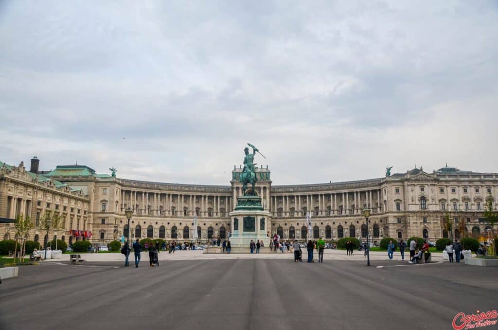 Palácio de Hofburg em Viena