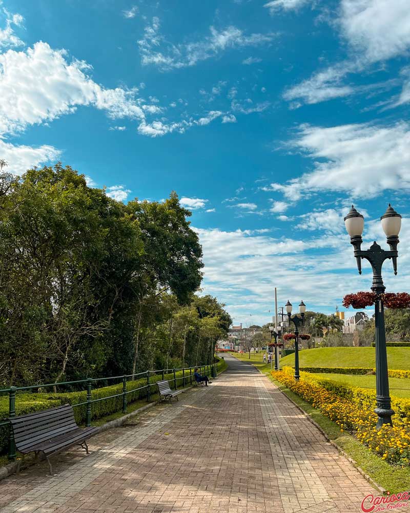 Jardins em Curitiba